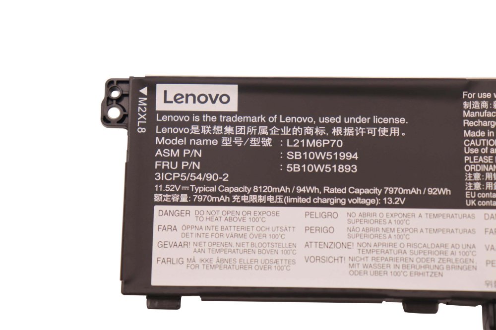 原廠 電池 8120mAh 94Wh Lenovo SB11M89891