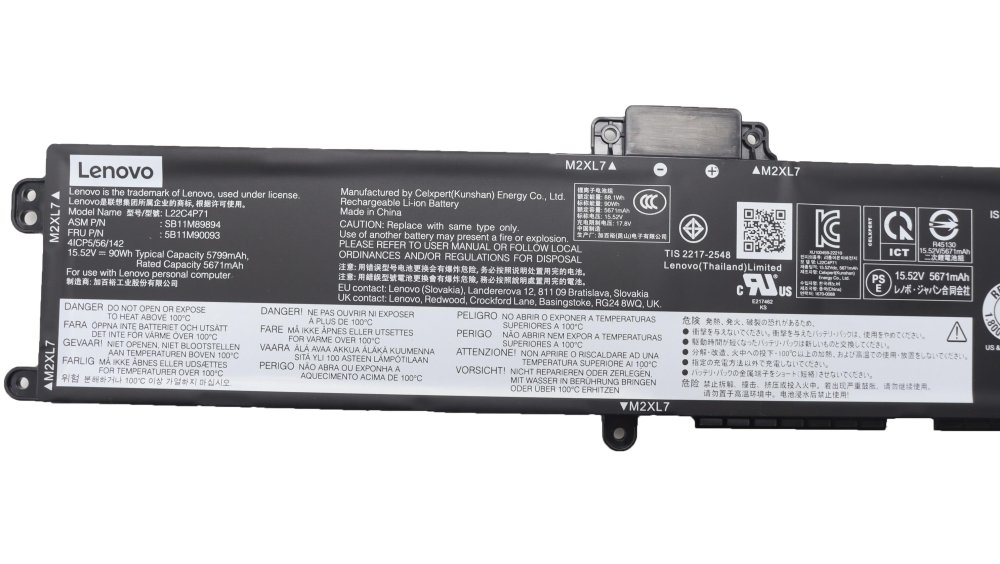 原廠 電池 5799mAh 90Wh Lenovo SB11H56274
