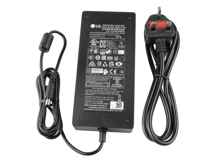 原裝 140W LG A16-140P1A 27BK85U-W Charger 充電器 電源 + 電源線 - Click Image to Close