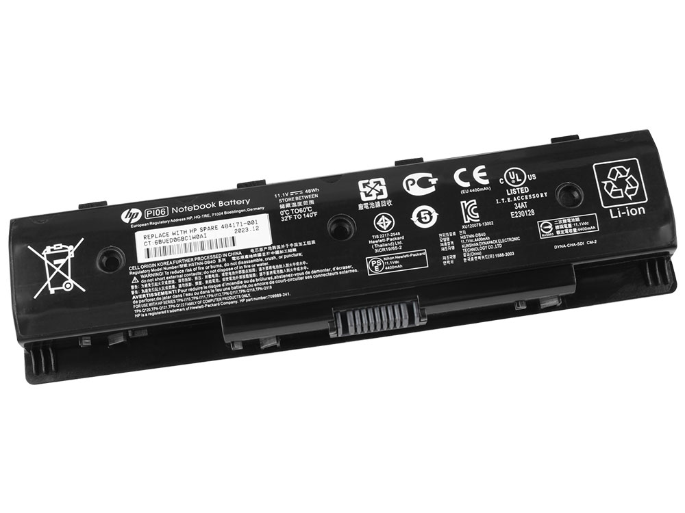 原裝 4400mAh 48Wh HP PI06 H6L38AA 電池