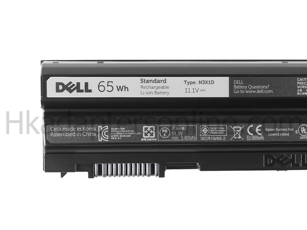 原廠 電池 65Wh Dell 0N3X1D
