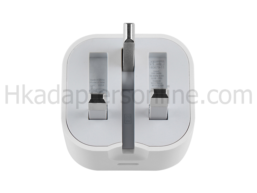 20W USB-C PD Lightning Apple MHJE3ZM/A MHJF3B/A MHJ93X/A Charger 充電器 電源