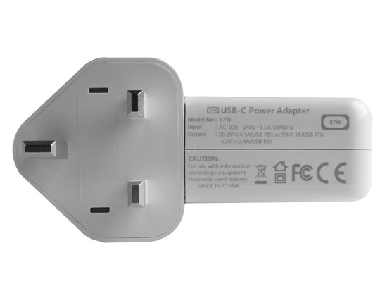 Apple MacBook Pro 15 MV912TU/A Charger 充電器 電源 USB-C 87W
