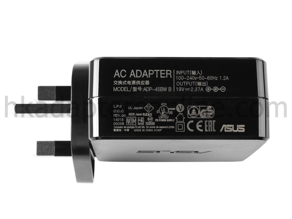 45W Asus 0A001-00692400 Charger 充電器 電源 + 電源線