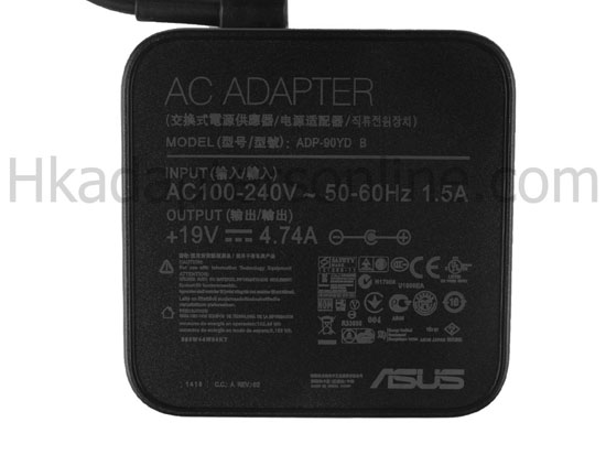 原裝 90W Asus 04G266008930 Charger 充電器 電源 + 電源線