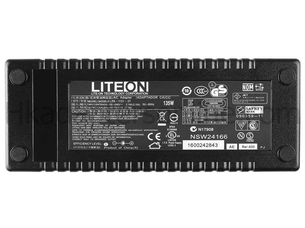 135W Asus ET2410INKS ET2410INTS Charger 充電器 電源 + 電源線