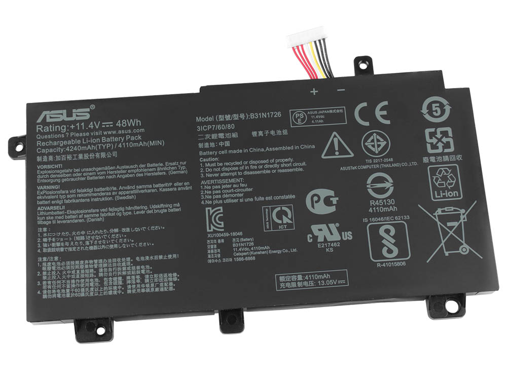 原廠 電池 4210mAh 48Wh Asus 0B200-03270100