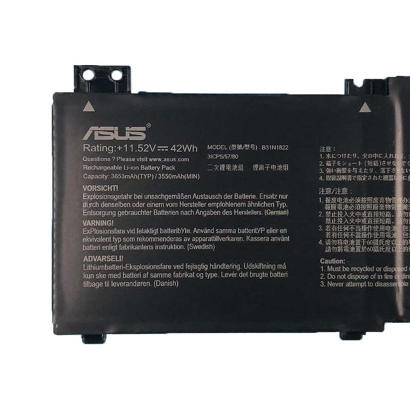 原廠 電池 3653mAh 42Wh Asus 0B200-03220100