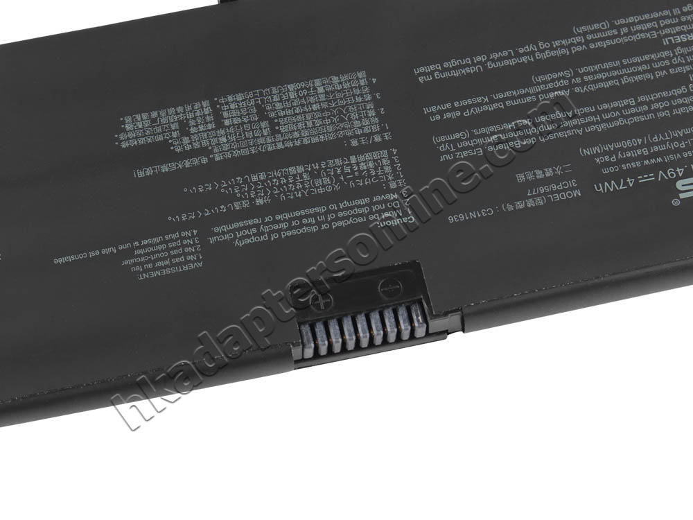 原廠 電池 4165mAh 47Wh Asus C31PnCH