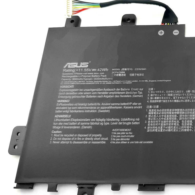 原廠 電池 3640mAh 42Wh Asus 0B200-03500100