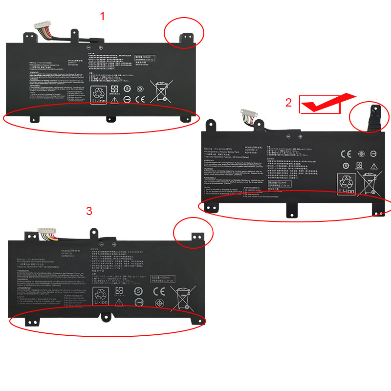 原廠 電池 4335mAh 66Wh Asus C41PoJ5 C41PnJ5