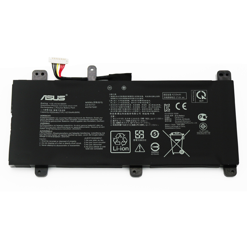原廠 電池 4335mAh 66Wh Asus C41PoJ5 C41PnJ5