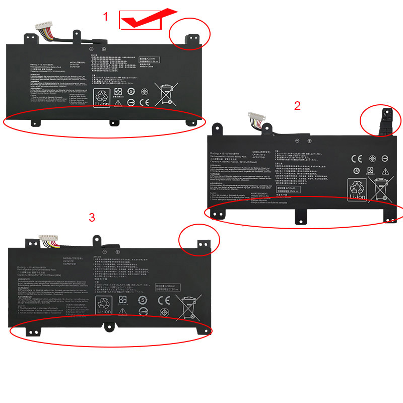 原廠 電池 4335mAh 66Wh Asus C41PoJ5 C41PnJ5