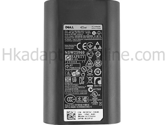 原裝 45W Dell XPS13-40002sLV Charger 充電器 電源 + 電源線