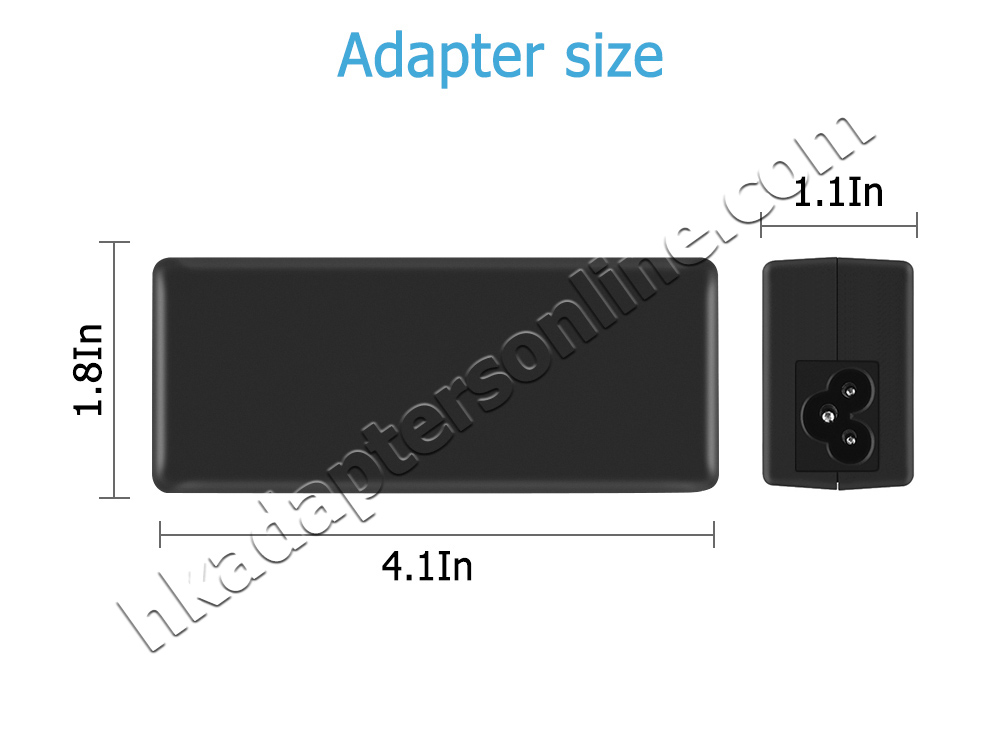 原廠 65W Dell 0G4G24 WVCG8 Charger 充電器 電源 + 電源線