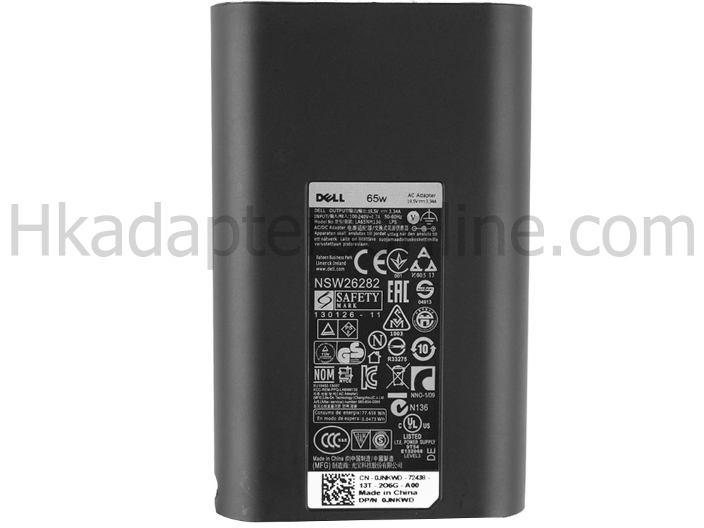 原裝 65W Dell Vostro 3555 3560 Charger 充電器 電源 + 電源線
