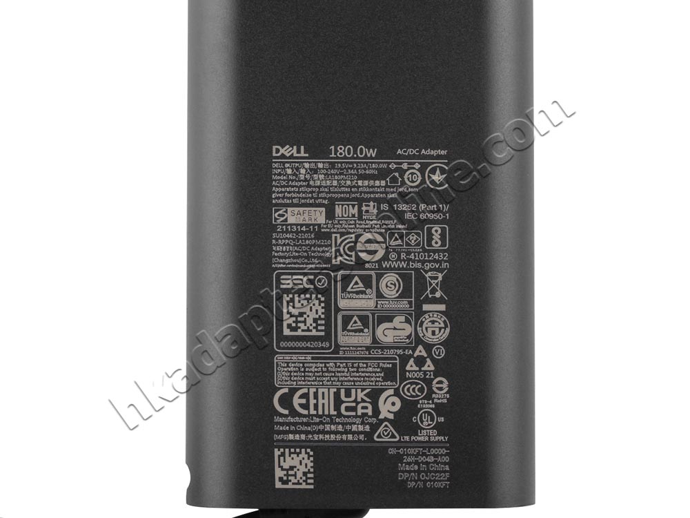 原裝 180W Dell OptiPlex 7410 All-in-One 35W Charger 充電器 電源 + 電源線