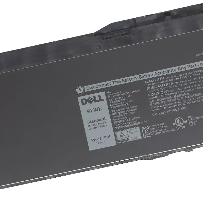 原廠 電池 97Wh 8070mAh Dell Latitude E5501 Series
