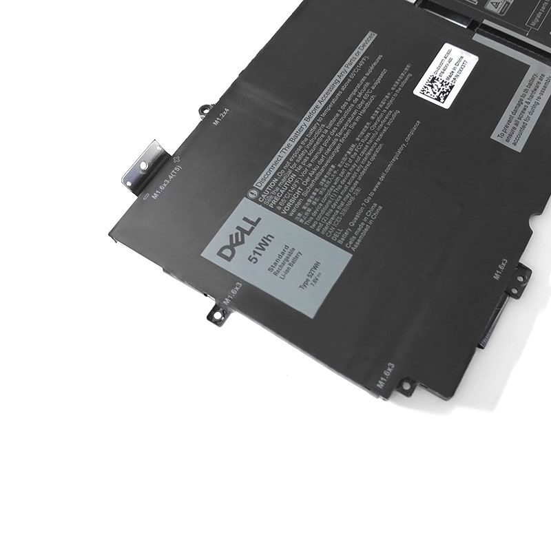 原廠 6710mAh 51Wh Dell 2ICP4/61/88-2 電池