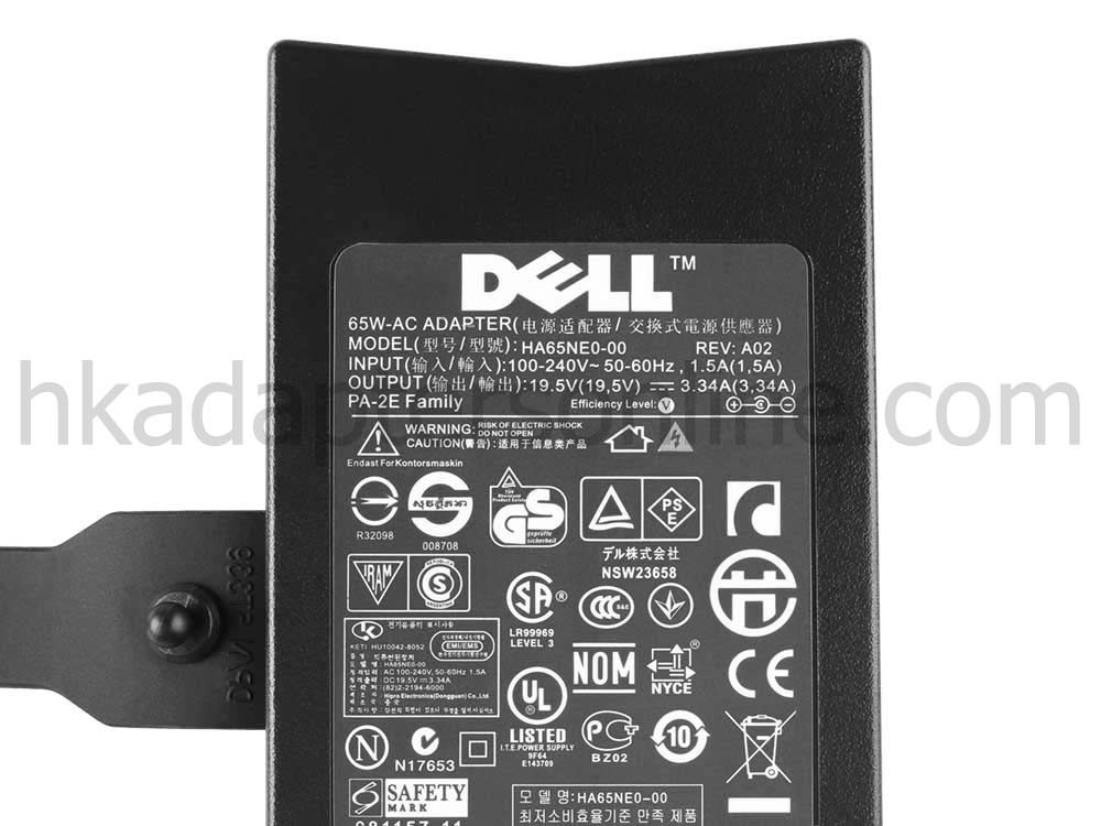 原裝 65W Dell Latitude 5400-MNY9F Charger 充電器 電源 + 電源線