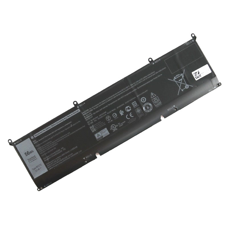 4650mAh 56Wh Dell G5 15 5535 P121F P121F002 電池