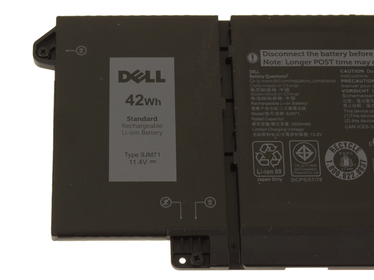 P110f 3680mAh 42Wh 3芯 Dell Latitude 7520 P110F P110F001 電池
