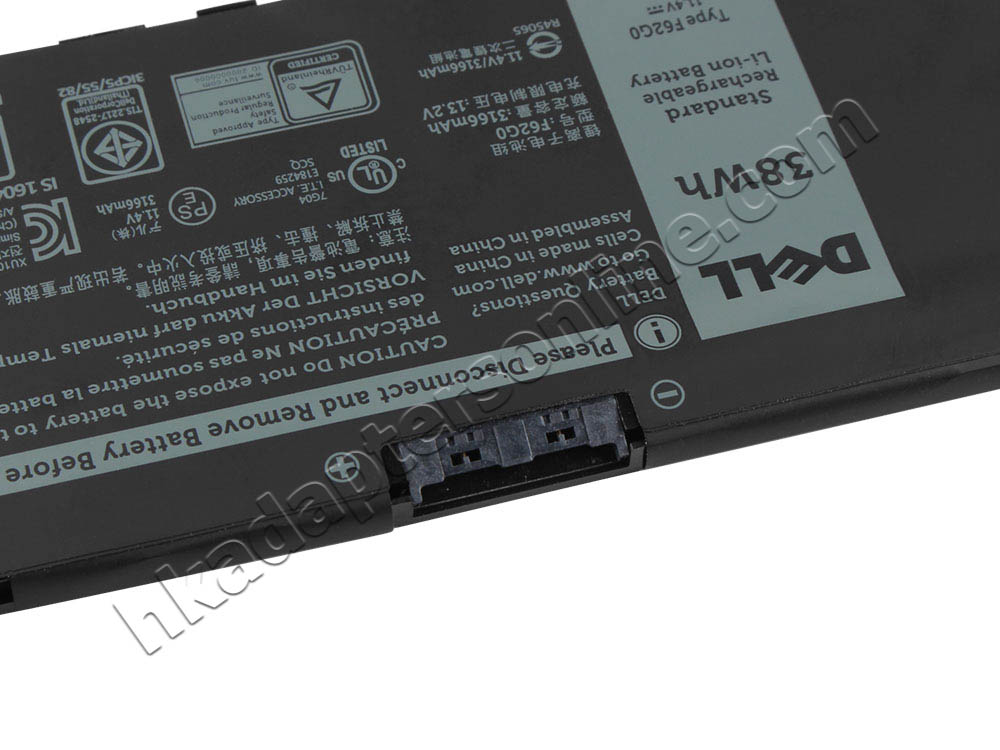 原廠 3166mAh 38Wh Dell DE144V2 電池