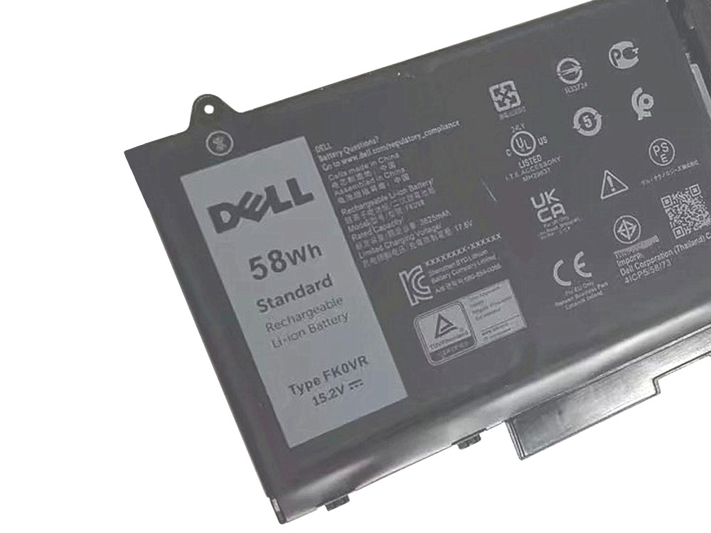 原裝 3625mAh 58Wh Dell 08P81K 0FK0VR OFK0VR 電池