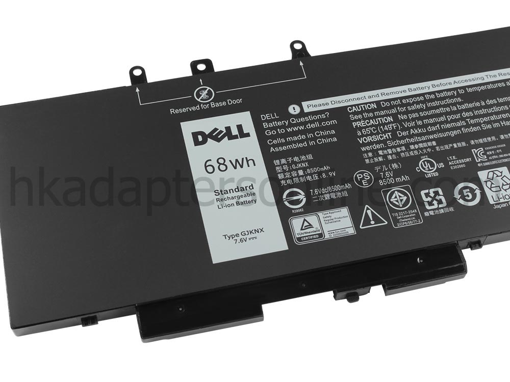 原廠 電池 68Wh 8500mAh Dell 2ICP6/56/77-2
