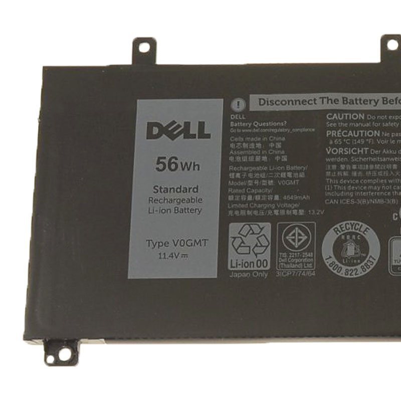 4649mAh 56Wh Dell CPL-NYD3W ONYD3W 電池