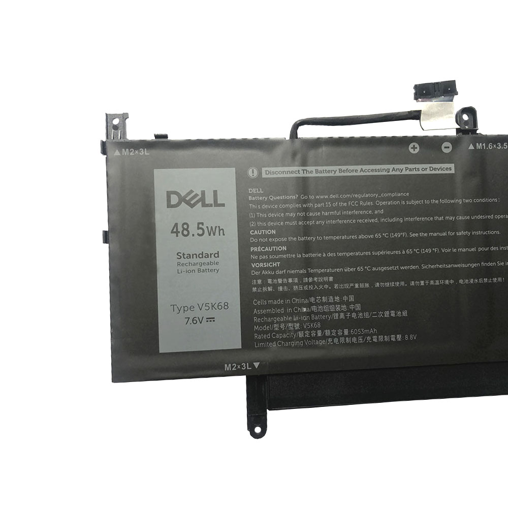 6053mAh 48.5Wh Dell 0G52H 451-BCSZ 電池