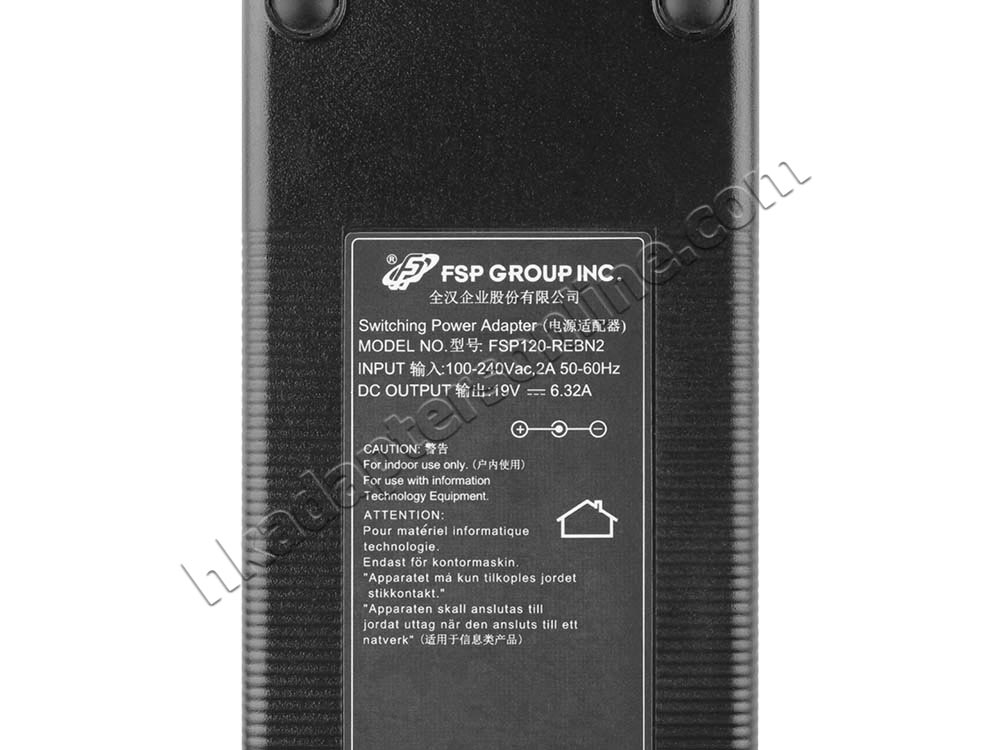 120W AcBel ADC027 Charger 充電器 電源 + 電源線