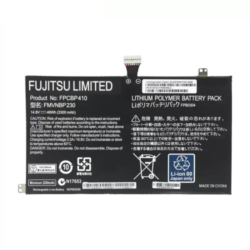 原廠 電池 3300mAh 48Wh Fujitsu FPCBP410