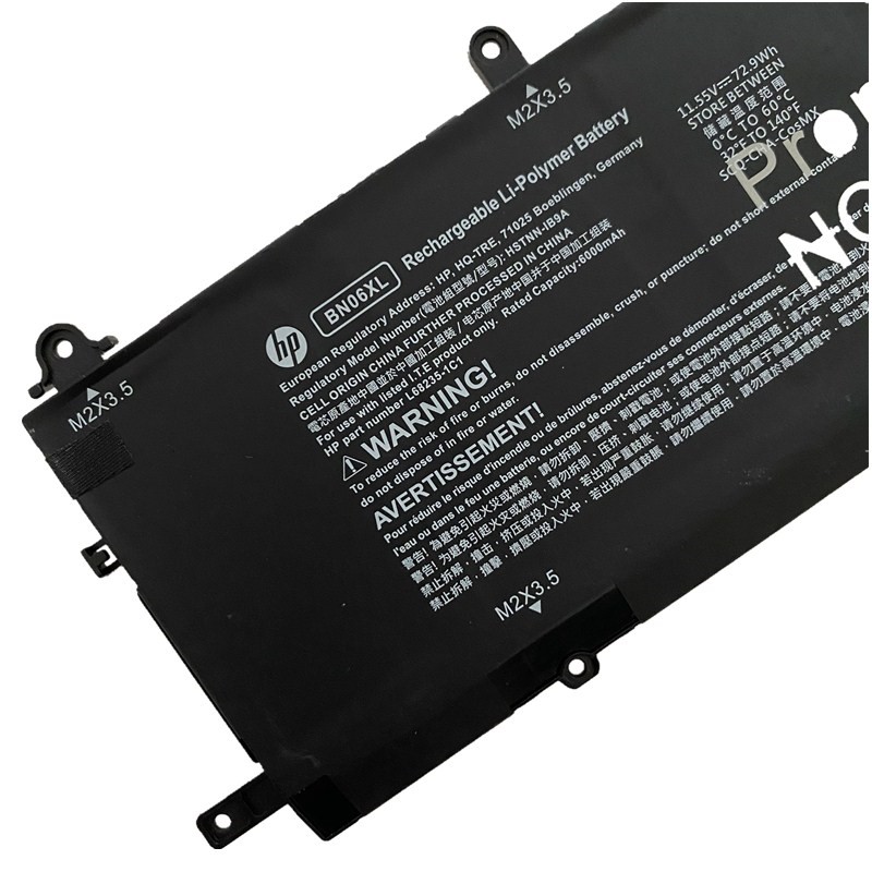 6000mAh 72.9Wh 4芯 HP Spectre x360 15-eb0008ng 15-eb0770ng 15-eb0042nb 電池