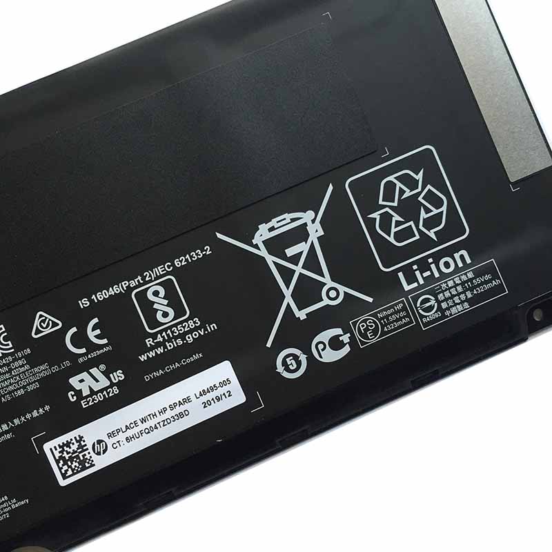 原廠 電池 4523mAh 52.5Wh HP L48430-272