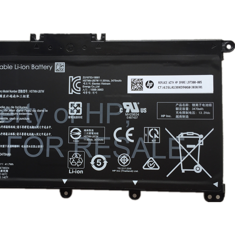 原廠 電池 3440mAh 41.04Wh HP HW03041XL