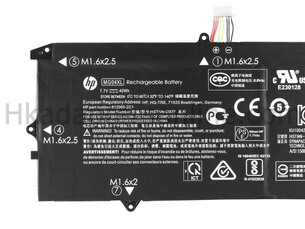 原廠 電池 5195mAh 40Wh HP MG04040XL-PL