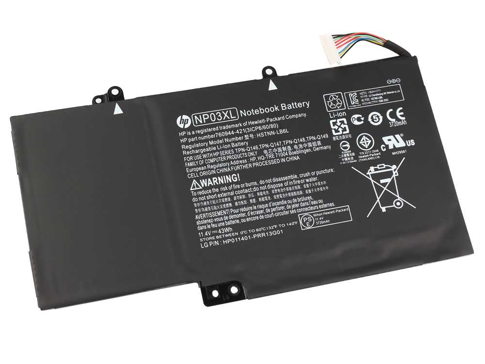 原廠 電池 43Wh HP 761230-005