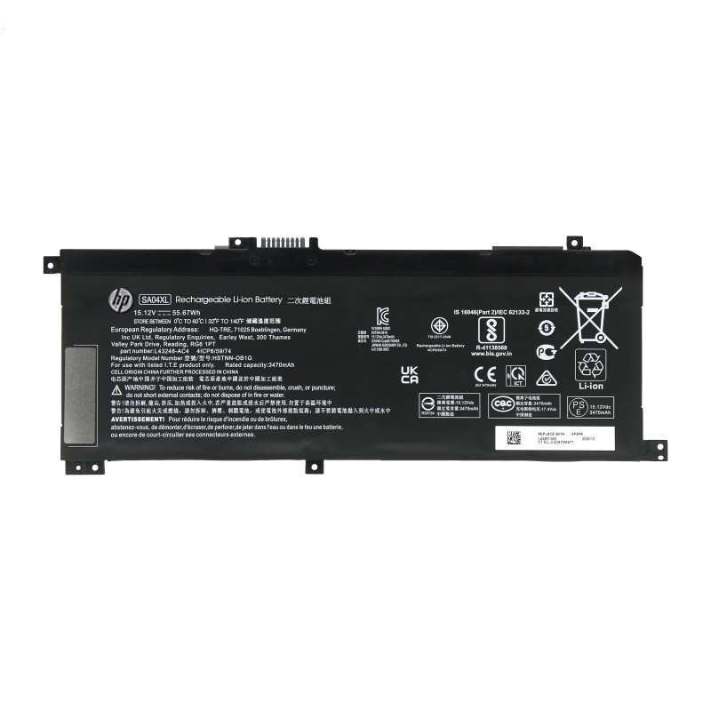 原廠 電池 3470mAh 55.67Wh HP LA3248-AC4