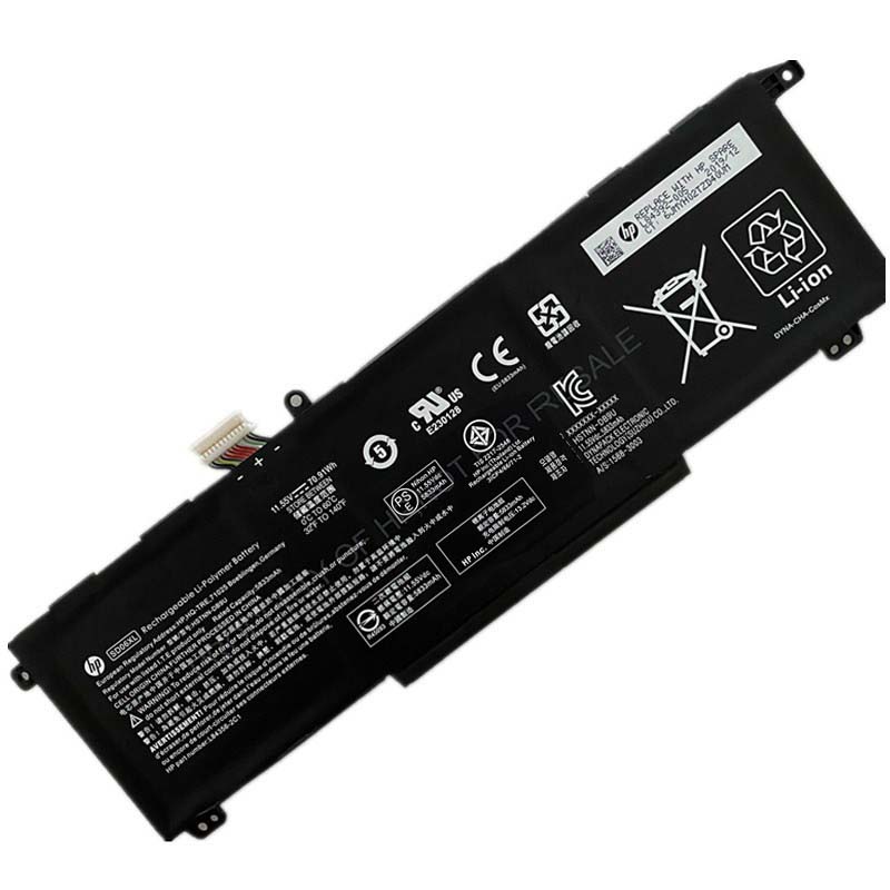 原廠 6139mAh 70.91Wh 6芯 HP OMEN Laptop 15-en1000na 15-en1029AX 15-en1007nv 電池