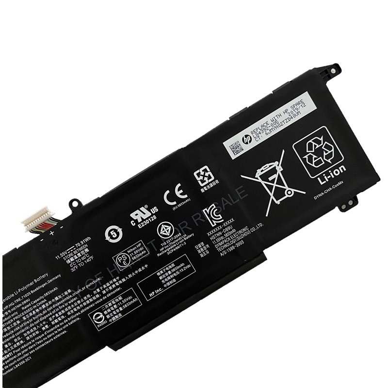 原廠 6139mAh 70.91Wh 6芯 HP OMEN Laptop 15-en1000na 15-en1029AX 15-en1007nv 電池