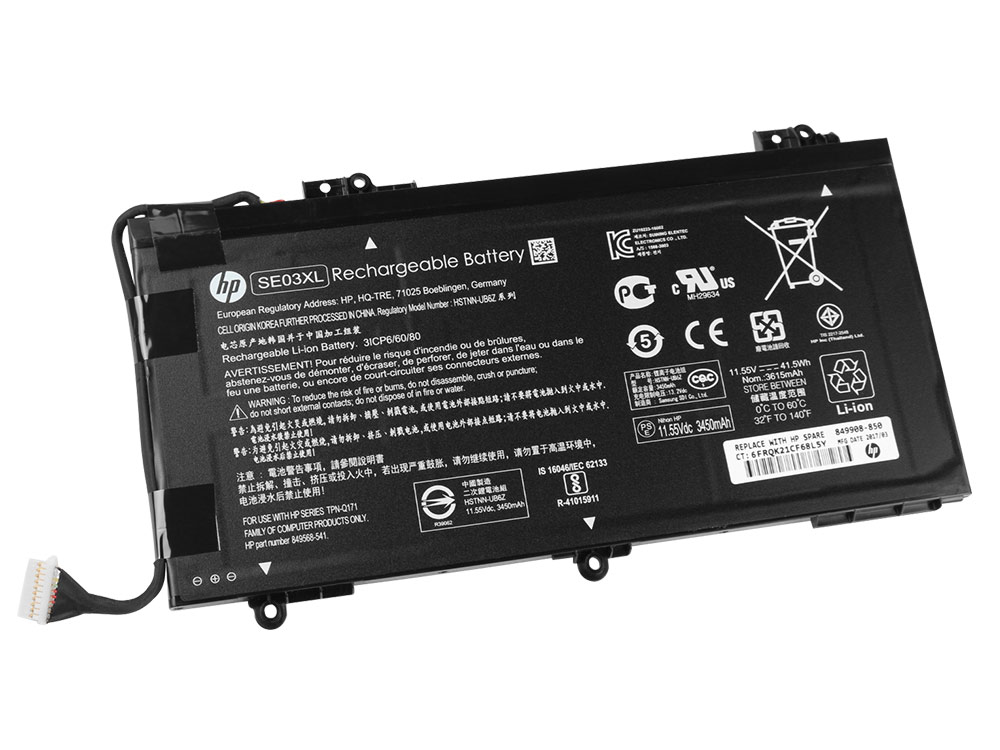 原廠 電池 3450mAh 41.5Wh HP TPN-Q171
