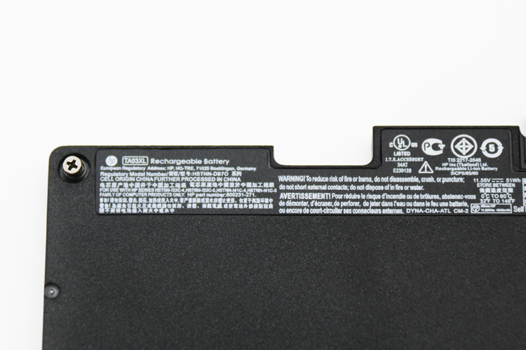 原廠 電池 4245mAh 51Wh HP 854108-006