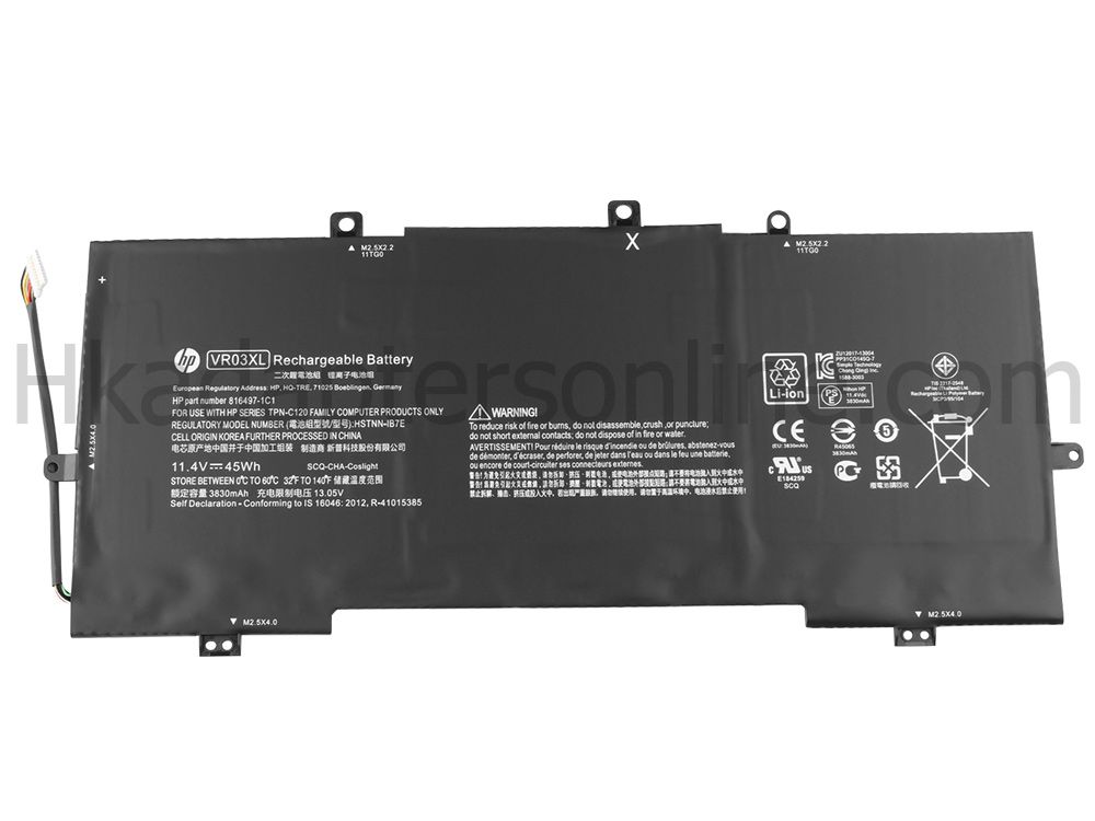 原廠 電池 3950mAh 45Wh HP 816243-005