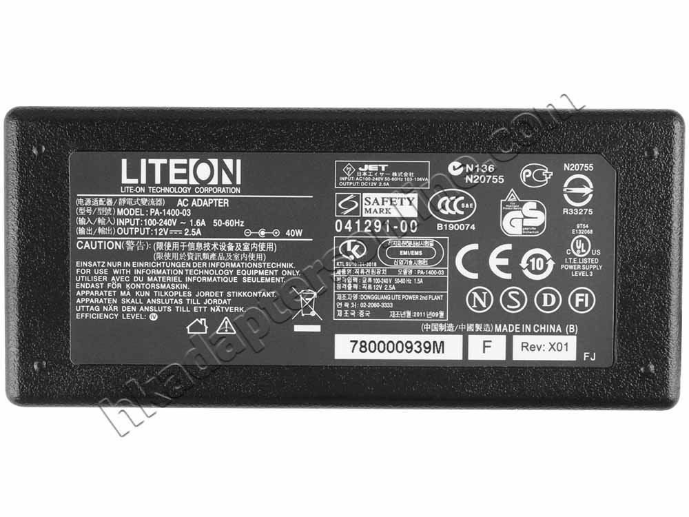 12V Odys PDV 57024 Charger 充電器 電源