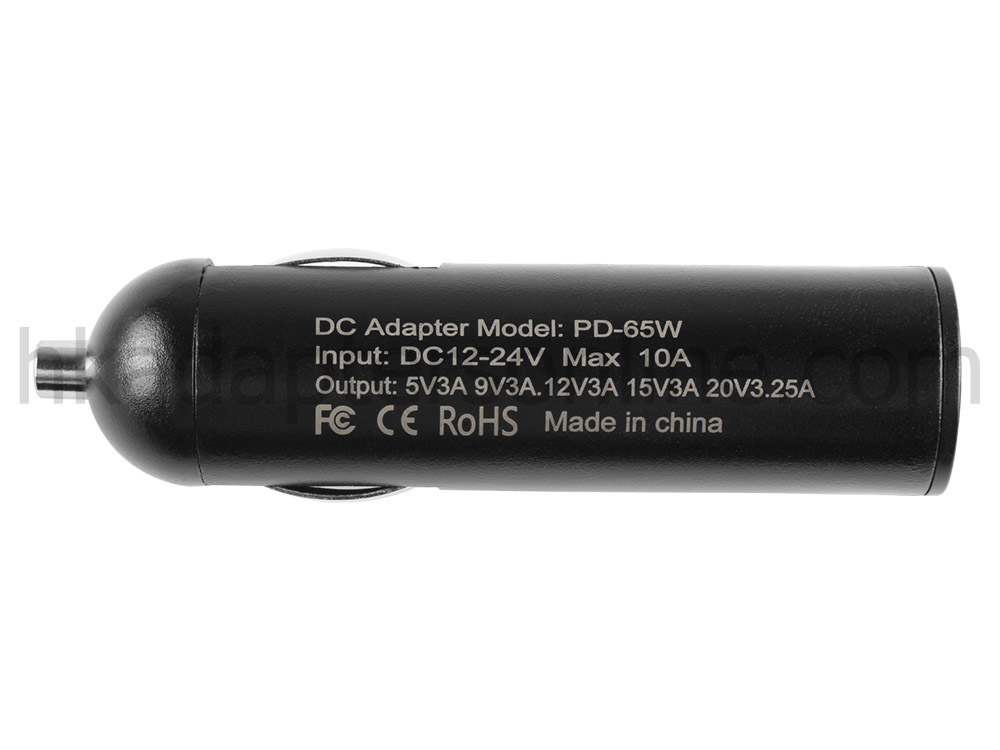 65W USB-C Dell 16 Plus 2-in-1 DB06250 Car Charger 充電器