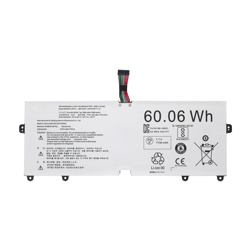 7800mAh 60.06Wh 4芯 LG Gram 15Z970-A.AAS7U1 電池