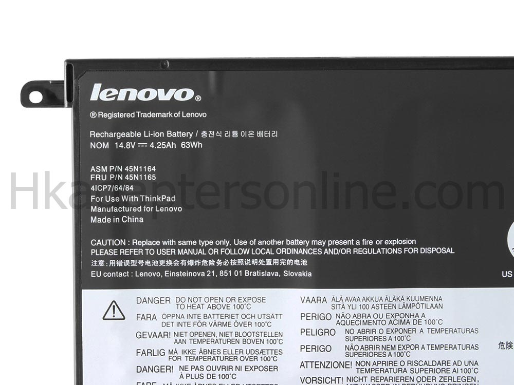 原廠 電池 4250mAh 63Whr Lenovo PXD3X2
