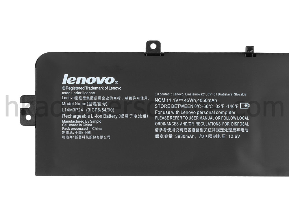 原廠 電池 45Wh 4050mAh Lenovo 5B10M95762