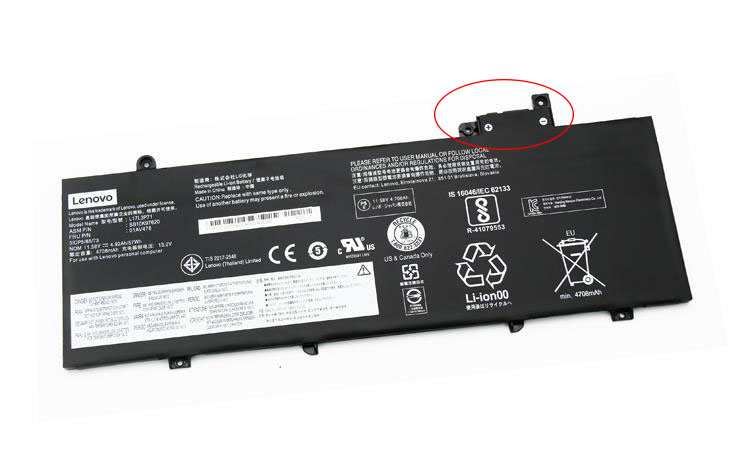原廠 電池 4920mAh 57Wh Lenovo SB10K97622